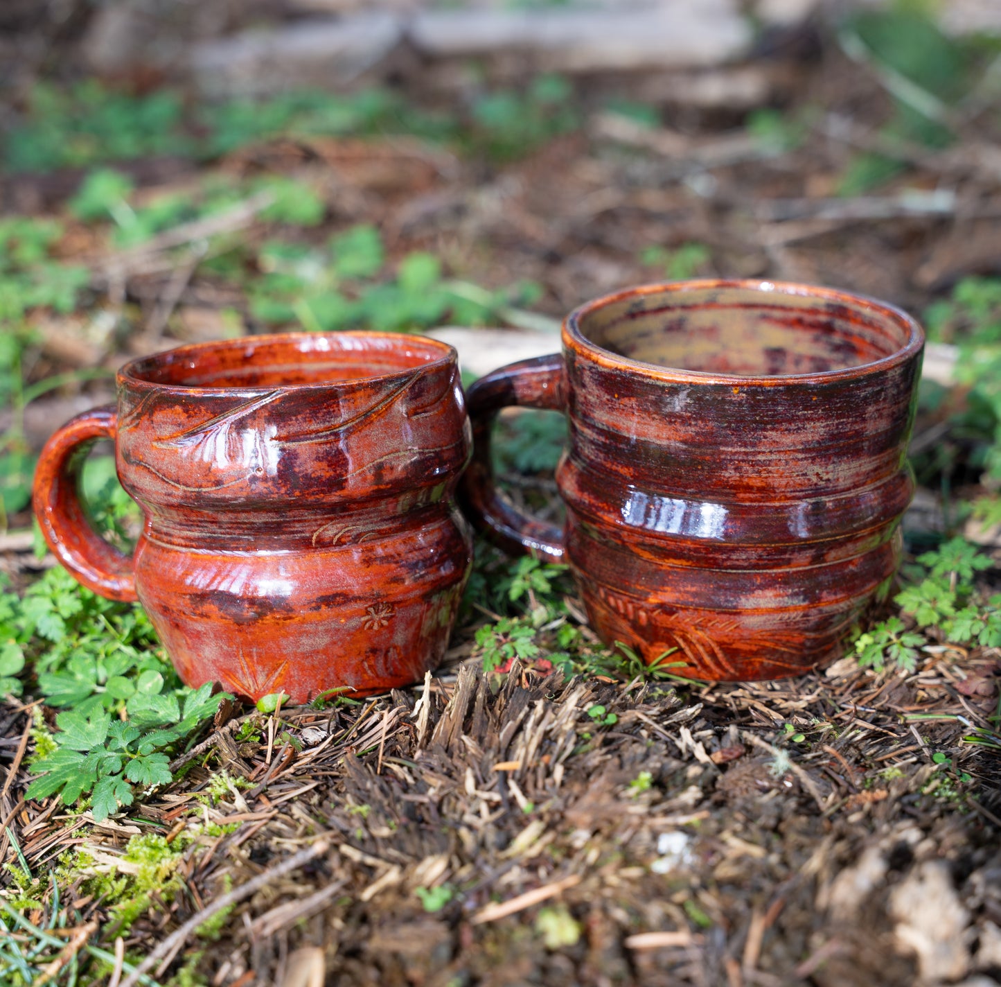 Red Mug Set of 2