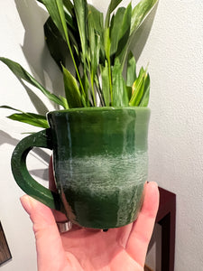 Green Mug Set of 2